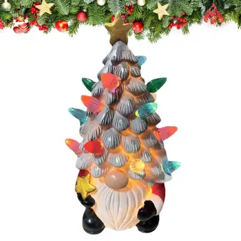 Christmas Tree Gnome Šviesos Mielas Žibintai Beveidis Rudolph Kalėdų Dekoracijos, Dovanos, Šeimos Ir Namų Gnome Kalėdų