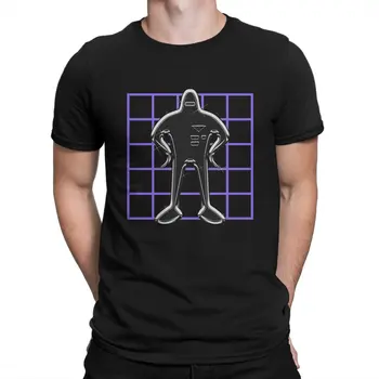 Chromuotos Starman vyriški Marškinėliai Motina Žemiškas Žaidimas Įdomus, Trišakiai trumpomis Rankovėmis Apvalios Apykaklės Marškinėliai Medvilnės Atspausdinti Viršūnės