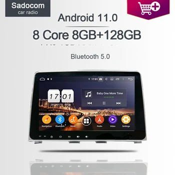 DSP PX6 Android 10.0 8Core 4G RAM 68GB ROM Automobilio DVD Grotuvas GPS Glonass Žemėlapių RDS Radijo wifi, automobilių radijo 5.0, Skirta Hyundai SONATA 2018