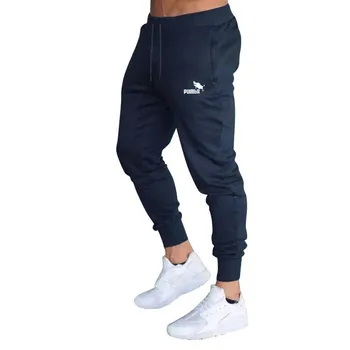 Harajuku Streetwear Pants Mens Spausdinti Kelnes Rudens/Žiemos Nauja, vyriški Drabužiai, Kelnės Sporto Sveikatingumo Bėgimas Bėgimo Kelnės