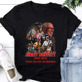 Jimmy Buffett 1946-2023 Marškinėliai, Jimmy Buffett Ačiū Už Prisiminimus T-Shirt, 90