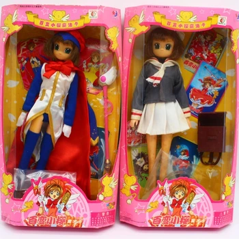Kawaii Anime Cardcaptor Sakura Barbie Lėlės Bjd Pav Lėlės Keitimas Sakuragirl Veiksmo Figūrėlė Kalėdų Žaislai, Dovanos, Žaislai