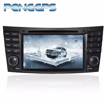 Octa Core CD DVD Grotuvas, 2 Din Stereo Android 8.0 Automobilio Radijo Benz E-W211 2002-2008 m/CLS W219 2004-2011 GPS Navigacijos