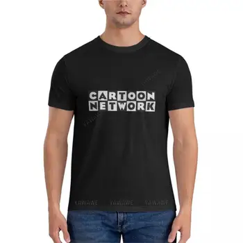 Originalus Cartoon Network Logotipas Esminius Marškinėliai trumpomis rankovėmis tee vyrų T-shirt vyrai vaisiai loom mens t shirts