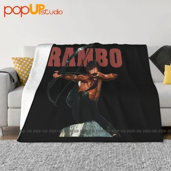 Rambo Pirmą Kraujo Jonas Fotografavimo Lankas & Rodyklių Antklodė Lapas Dulkių Dangtelį Sofa Skirta