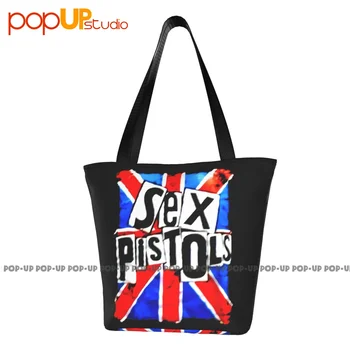 Sex Pistols Punk Roko Grupės Kelionių Rankinės Pietūs Maišą Pirkinių Krepšys Prekybos Centras