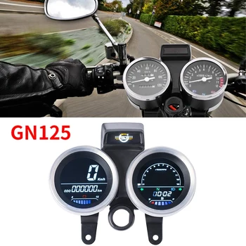 Skaitmeninis Matuoklis Asamblėjos Suzuki GN 125 Spidometro Ridos Matuoklis Pavarų Indikatorius Motociklo Metrų Priemonė