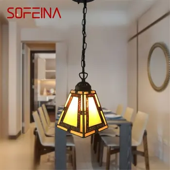 SOFEINA Retro Pakabukas Šviesos Modernios LED Kūrybos Lempos Šviestuvai Dekoratyviniai vidaus Gyvenimo Valgomasis