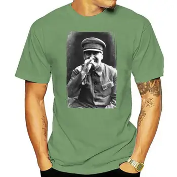 Stalinas Anekdotai T-Shirt Schwarz RussiaJosef UDSSRKultDDRLeninRevolution Vyrų Aukštos Kokybės Individualizuotos Atspausdinta Viršūnes Hipster Tees