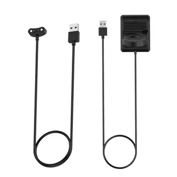 USB Kabelis Galingas Įkroviklio Kabelį 5V/1A Nešiojamų Keitimosi Prekių Laikrodžių Apyrankės Atostogų Juoda