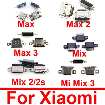 USB Įkroviklis Port Jungtis Xiaomi Mi Max Sumaišykite 2 2S 3 Mirco USB Lizdas Sync Data Įkrovimo Dokas Lizdo Remontas, Pakeitimas