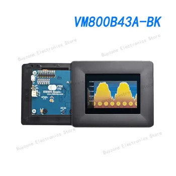 VM800B43A-BK VM800B modulis, 4.3-colių TFT ekranas, iš anksto įdiegta panelė, black bezel.